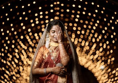 Mohamed Najih and Fahima Parveen's wedding photography in Bangalore – elegant and heartfelt moments captured by Starlume Studios