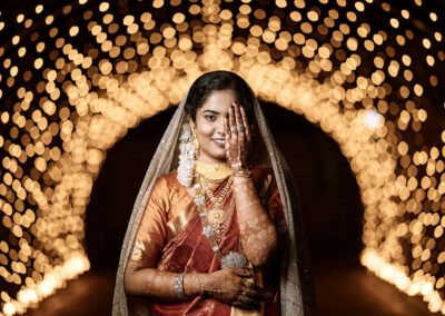 Mohamed Najih and Fahima Parveen's wedding photography in Bangalore – elegant and heartfelt moments captured by Starlume Studios