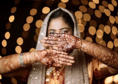 Mohamed Najih and Fahima Parveen's wedding photography in Bangalore – elegant and heartfelt moments captured by Starlume Studios