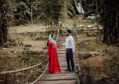 Mohamed Najih and Fahima Parveen's wedding photography in Bangalore – elegant and heartfelt moments captured by Starlume Studios