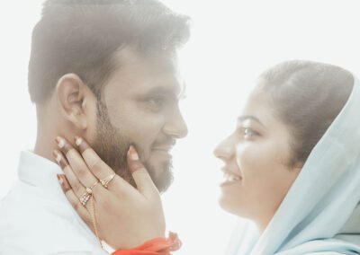 Mohamed Najih and Fahima Parveen's wedding photography in Bangalore – elegant and heartfelt moments captured by Starlume Studios