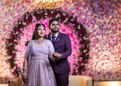 Sibi and Sopika's wedding photography in Bangalore – romantic and joyful moments captured by Starlume Studios